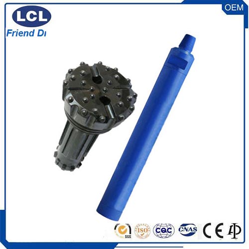 8 Inch DTH Hammer with foot vlave(QL80 Bit Shank)